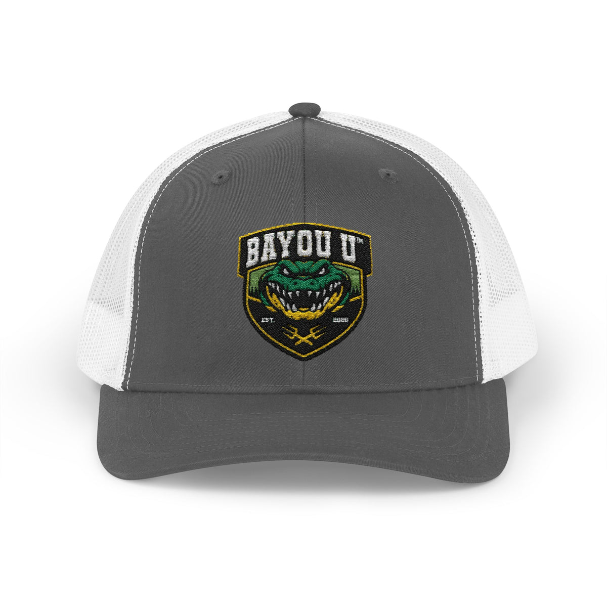 Copy of Bayou G Alligator Patch Snapback Trucker Cap