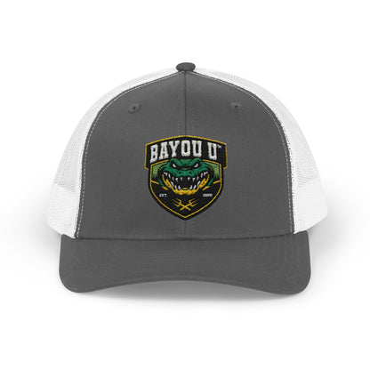 Copy of Bayou G Alligator Patch Snapback Trucker Cap