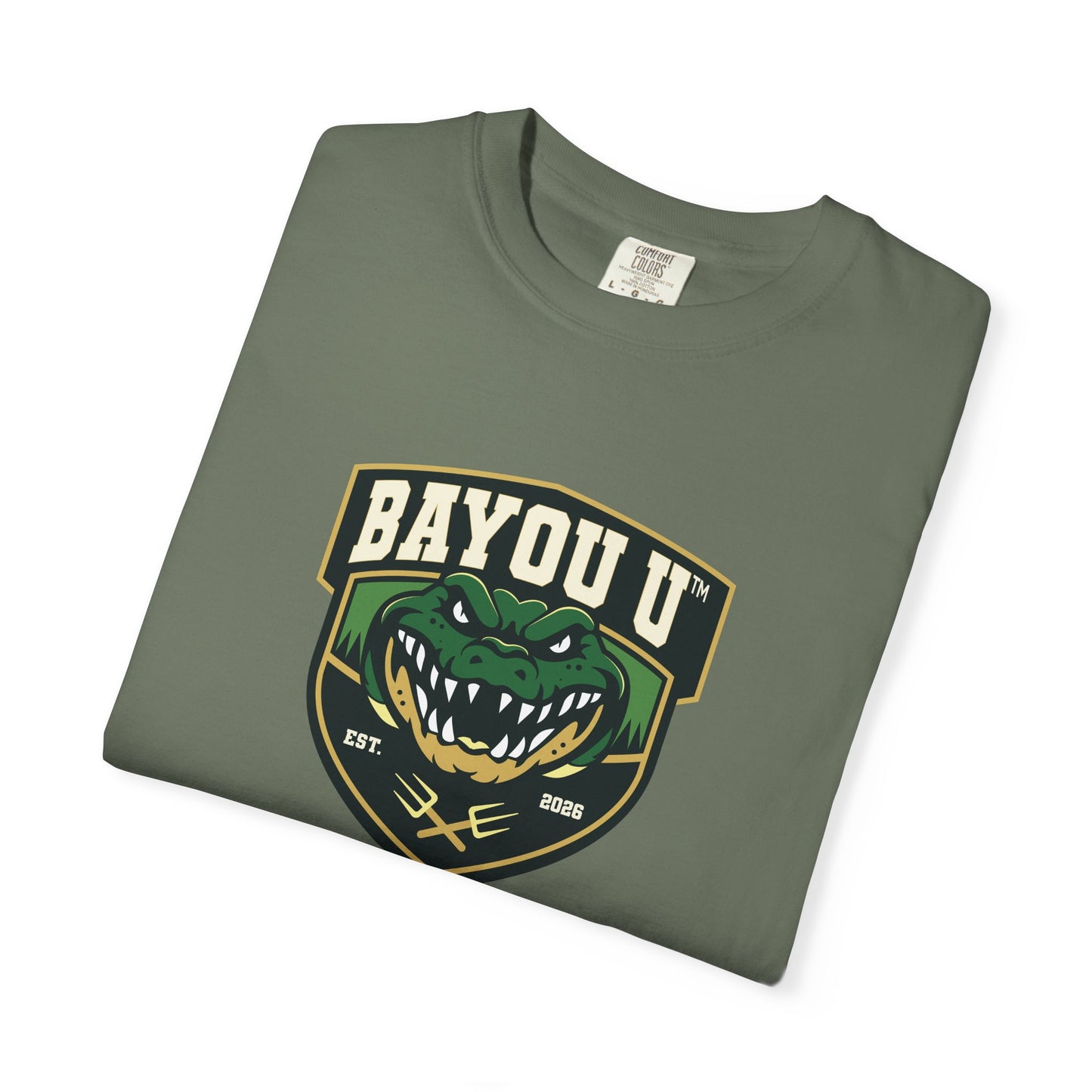 Bayou U Crest Tee (Full Front)