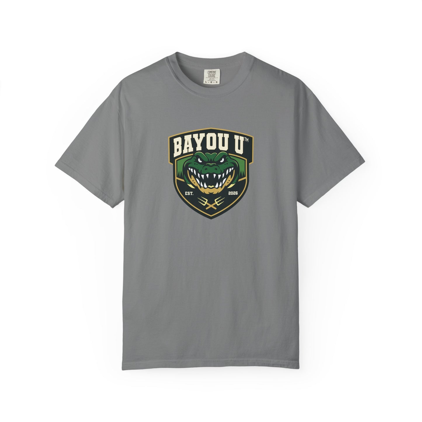 Bayou U Crest Tee (Full Front)