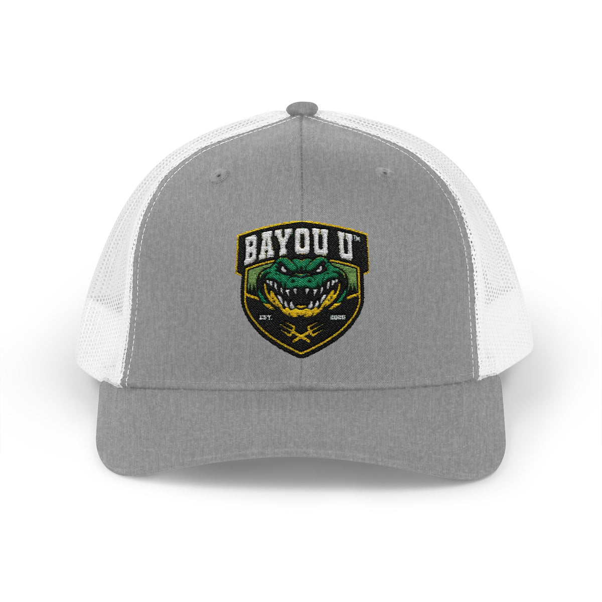 Copy of Bayou G Alligator Patch Snapback Trucker Cap