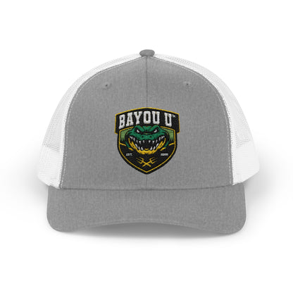 Copy of Bayou G Alligator Patch Snapback Trucker Cap