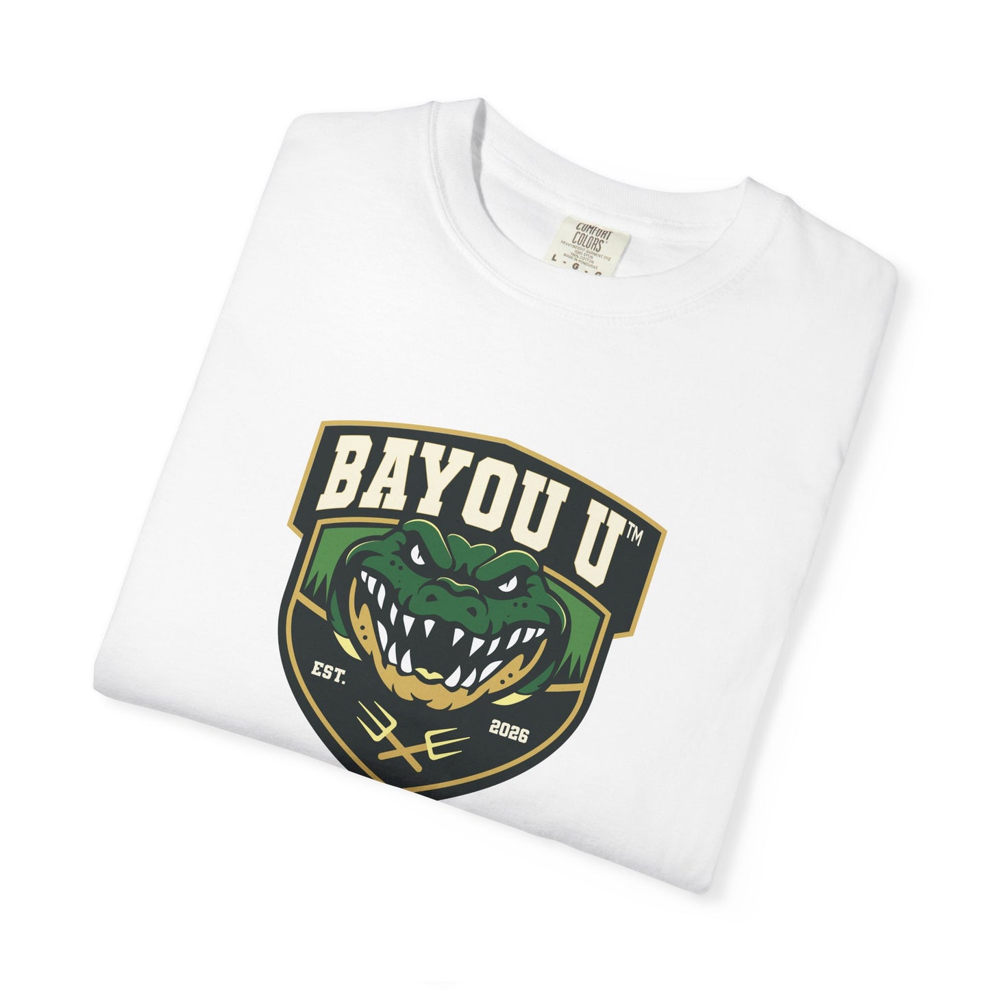Bayou U Crest Tee (Full Front)