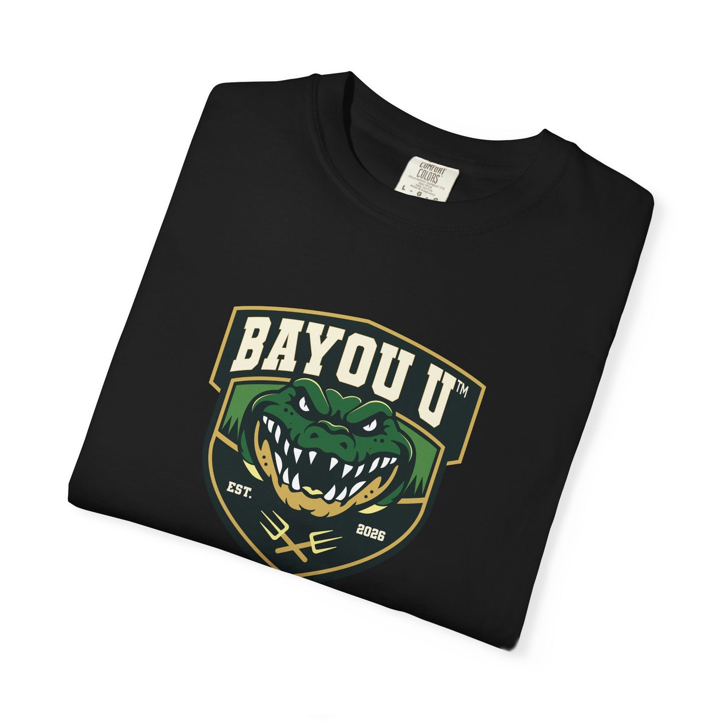 Bayou U Crest Tee (Full Front)